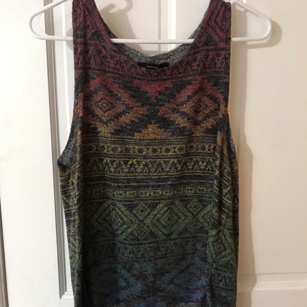 Tribal Print Tank